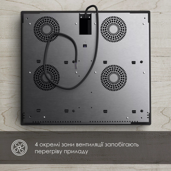 Фото - Варочная панель электрическая Weilor WIS 643 BLACK NanoProtect