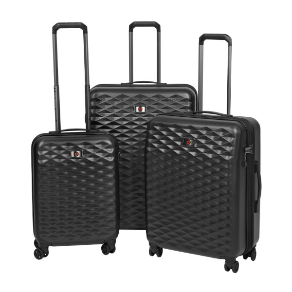 Фото - Набор чемоданов Wenger Lumen 3 шт. Black (604333)