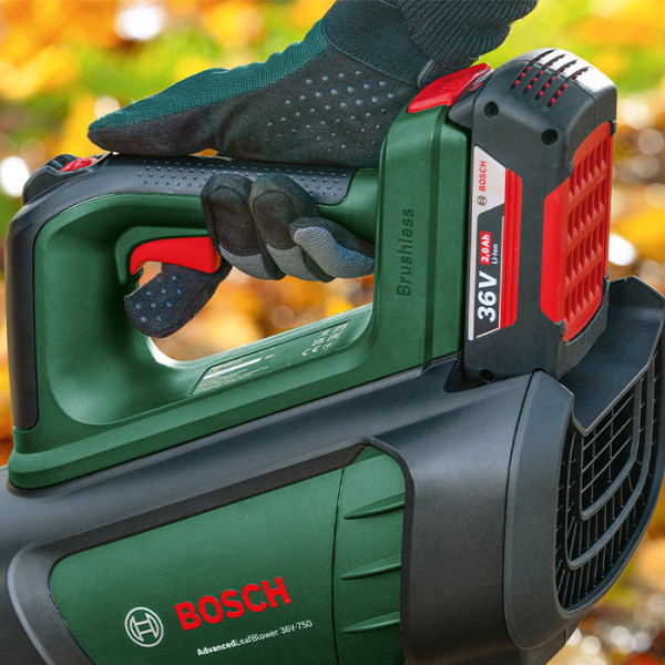 Фото - Садовий пилосос Bosch AdvancedLeafBlower 36В-750 (0.600.8C6.000)