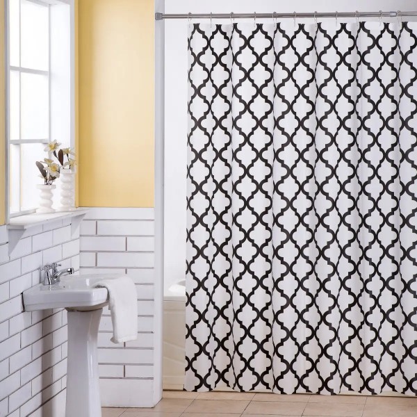 Фото - Шторка для ванной комнаты Werk Французский стиль 180x180 см с кольцами (WK-10012)