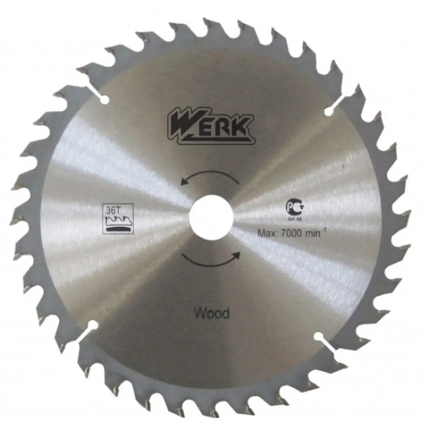Фото - Диск пильний Werk 125х22,23 (WE109105/4332623)