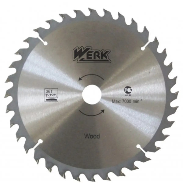 Фото - Диск пильний Werk 150х22.23 (WE109108/4332624)