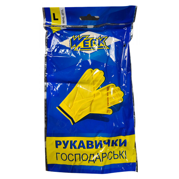 Фото - Перчатки латексные Werk WHL-01L
