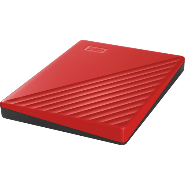 Фото - Жесткий диск внешний Western Digital My Passport 4TB Red (WDBPKJ0040BRD-WESN)
