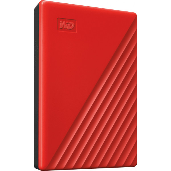 Фото - Жесткий диск внешний Western Digital My Passport 4TB Red (WDBPKJ0040BRD-WESN)