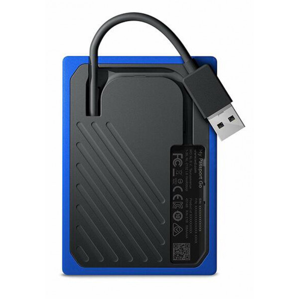 Фото - SSD-накопичувач зовнішній Western Digital My Passport Go 500GB USB 3.0 (WDBMCG5000ABT-WESN)