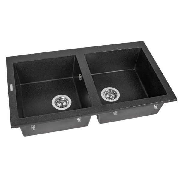 Фото - Мойка кухонная Miraggio WESTEROS Black Shine