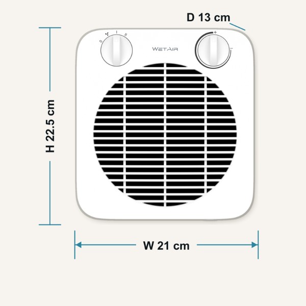 Фото - Тепловентилятор WetAir WFH-10W
