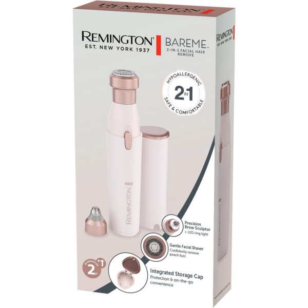 Фото - Тример для вусів і бороди Remington WFS200