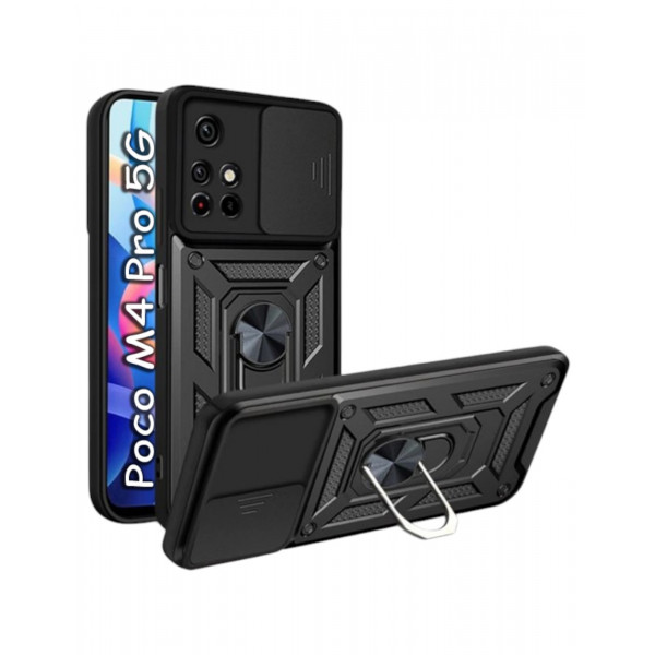 Фото - Чохол для смартфону BeCover Military for Xiaomi Poco M4 Pro 5G Black (707120)