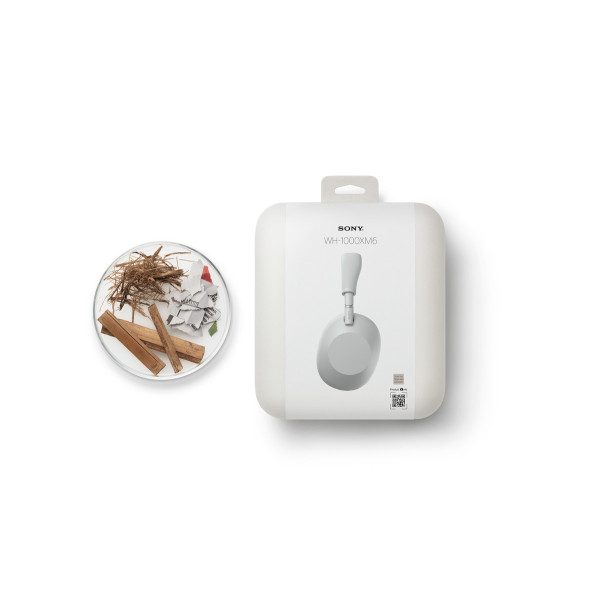 Фото - Навушники повнорозмірні бездротові Sony WH-1000XM6 Platinum Silver (WH1000XM6S.E)