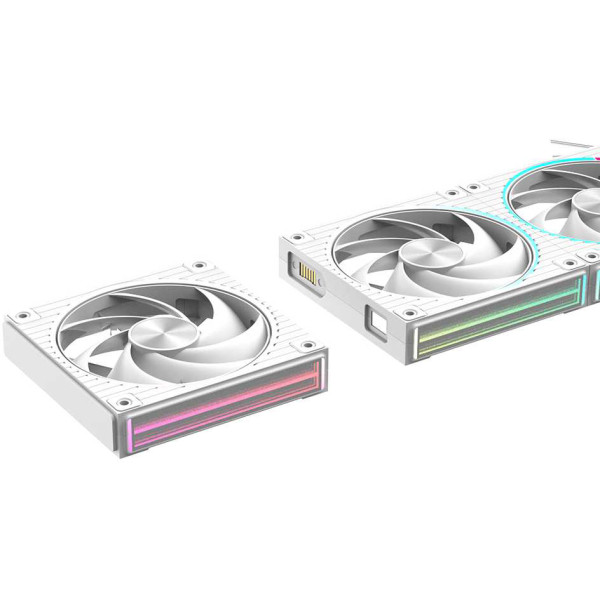 Фото - Корпусный вентилятор Zalman ZM-DF120 White