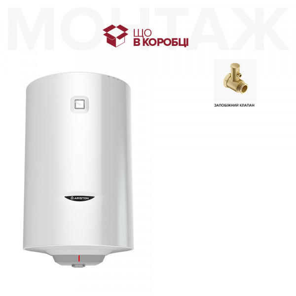 Фото - Водонагреватель Ariston PRO1 R 80 VTS 1,8K