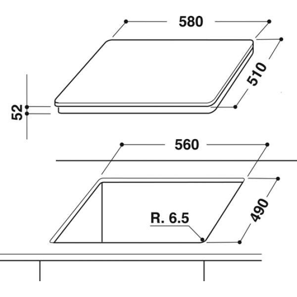 Фото - Варочная панель электрическая Whirlpool ACM 928/BA