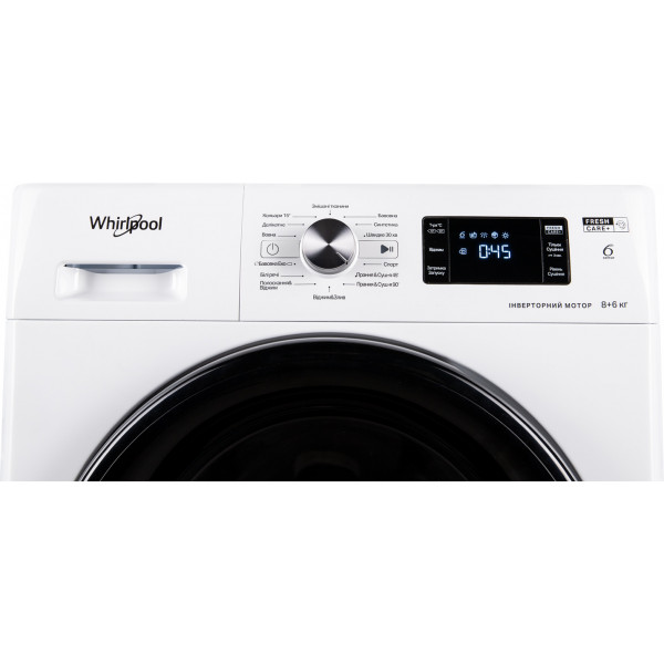 Фото - Прально-сушильна машина Whirlpool FFWDB 864349 BV UA