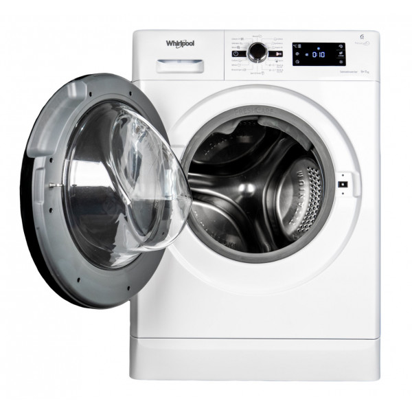 Фото - Прально-сушильна машина Whirlpool FWDG97168B EU