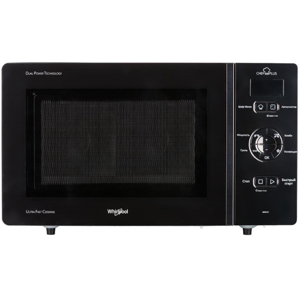 Купити Мікрохвильова піч (НВЧ) Whirlpool MCP 347 BL за низькою ціною в  Києві, Україні. Найнижча ціна на Whirlpool MCP 347 BL в інтернет магазині  Comfy (Комфі)