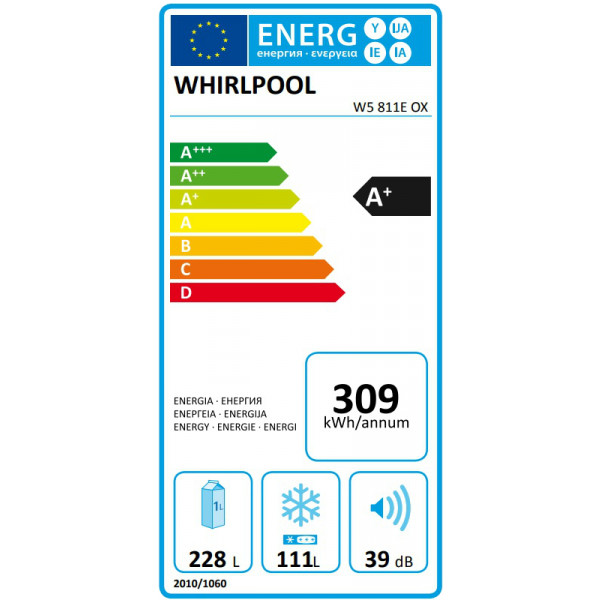 Фото - Холодильник Whirlpool W5811EOX