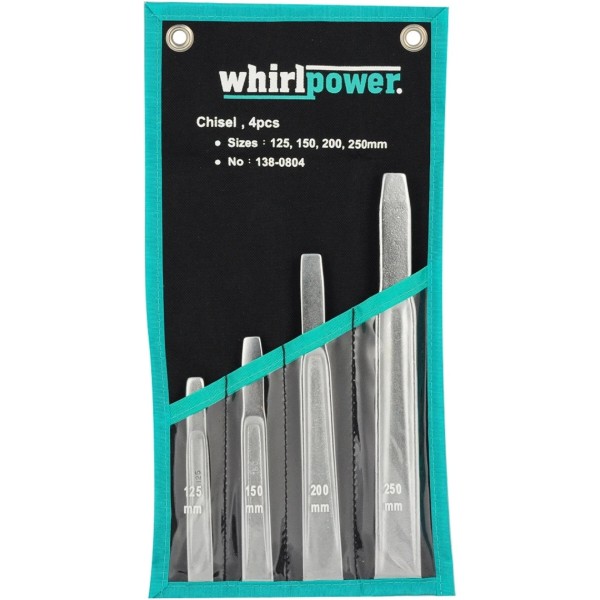 Фото - Зубило Whirlpower 4 шт. (138-0804)