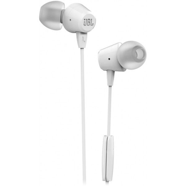 Фото - Наушники вкладыши проводные JBL JBLC50HIWHT Фото - Наушники вкладыши проводные JBL JBLC50HIWHT