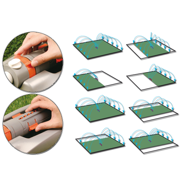 Фото - Спрямований зрошувач BRADAS White Line (WL-Z22)