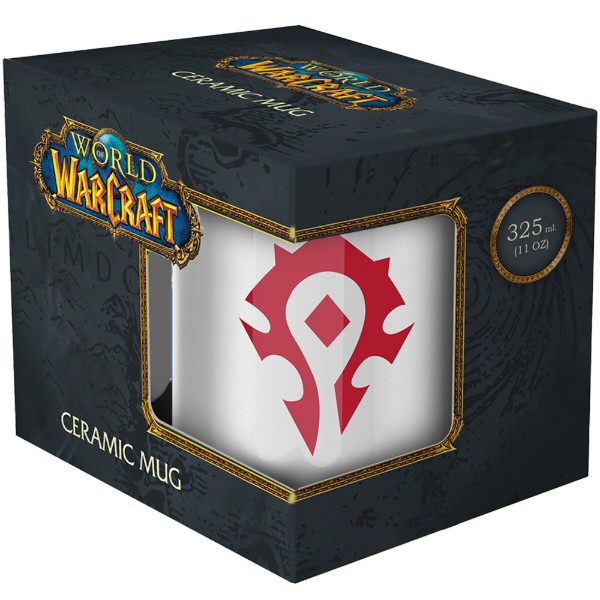 Фото - Чашка Blizzard WORLD OF WARCRAFT Horde 330 мл White (FWWMUG24BKHOR0003)