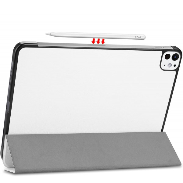 Фото - Чехол для планшета BeCover Smart Case for Apple iPad Pro 11'' M4 2024 White (711629)