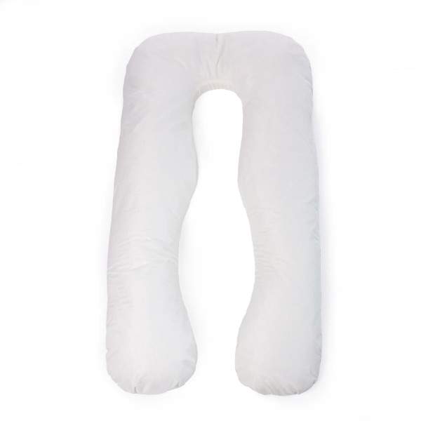 Фото - Подушка для майбутніх мам MirSon U-подібна № 8033 Eco Line White-Creamy (2200006185086)