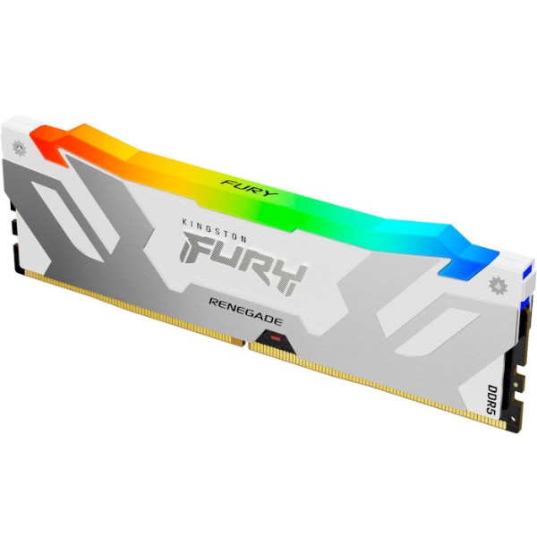 Фото - Память DDR Kingston Fury Renegade RGB White DDR5 32GB/6400 (KF564C32RWA-32) Фото - Память DDR Kingston Fury Renegade RGB White DDR5 32GB/6400 (KF564C32RWA-32)