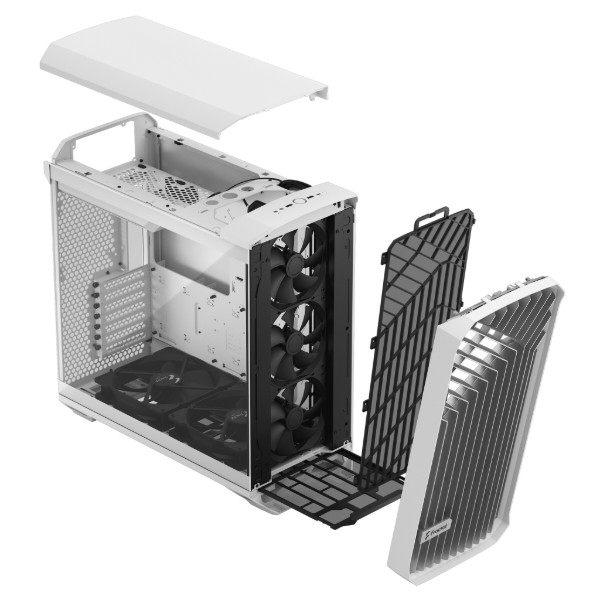Фото - Корпус Fractal design ATX без БЖ Torrent White TG Clear Tint (FD-C-TOR1A-03)