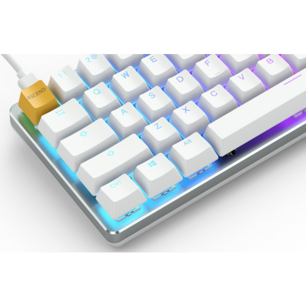 Фото - Клавіатура дротова Glorious GMMK TKL White (GLO-GMMK-TKL-BRN-W)