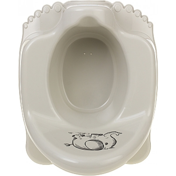 Фото - Горщик дитячий Tega Baby ЕСО Слоник з музикою Сірий (PO-057-162)