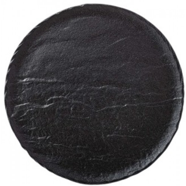 Фото - Тарелка обеденная Wilmax Slatestone Black 25.5 см (WL-661126 / A)