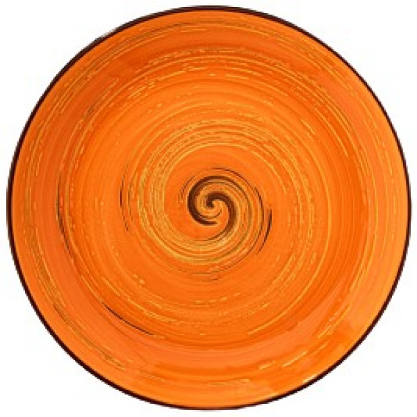 Фото - Тарілка десертна Wilmax Spiral Orange 20.5 см (WL-669312 / A)