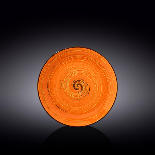 Фото - Тарілка десертна Wilmax Spiral Orange 20.5 см (WL-669312 / A)