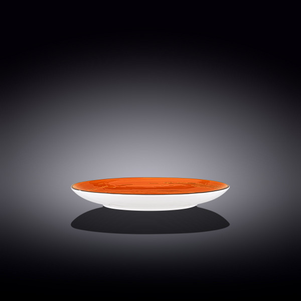 Фото - Тарілка десертна Wilmax Spiral Orange 20.5 см (WL-669312 / A)