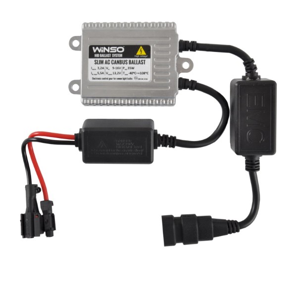 Фото - Автолампа Winso Slim AC CANBUS Ballast, 12V, 35W, KET (714200)