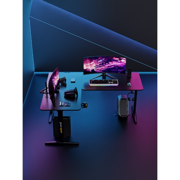 Фото - Стол компьютерный Anda Seat Wind Seeker Black (AD-D-PT-1600-01-B)