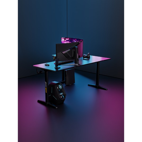 Фото - Стол компьютерный Anda Seat Wind Seeker Black (AD-D-PT-1600-01-B)