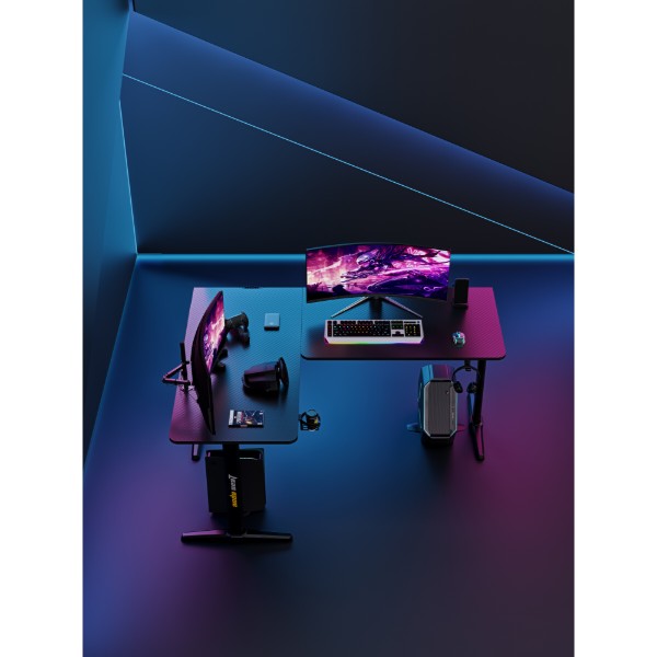 Фото - Стол компьютерный Anda Seat Wind Seeker Black (AD-D-PT-1600-01-B)