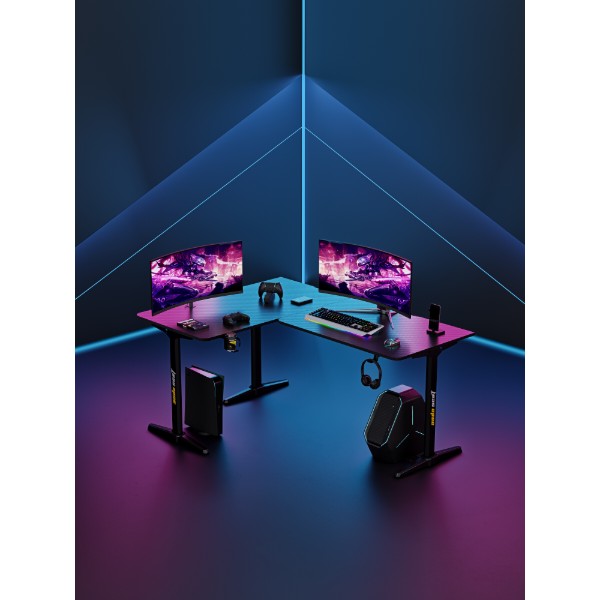 Фото - Стол компьютерный Anda Seat Wind Seeker Black (AD-D-PT-1600-01-B)