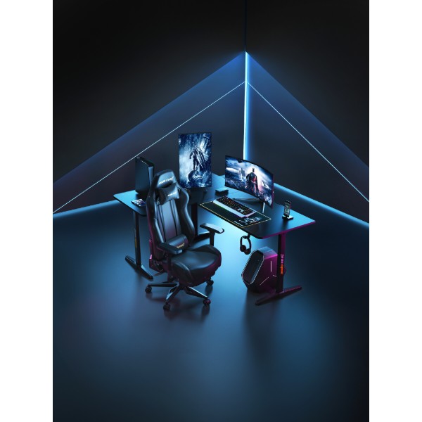 Фото - Стол компьютерный Anda Seat Wind Seeker Black (AD-D-PT-1600-01-B)