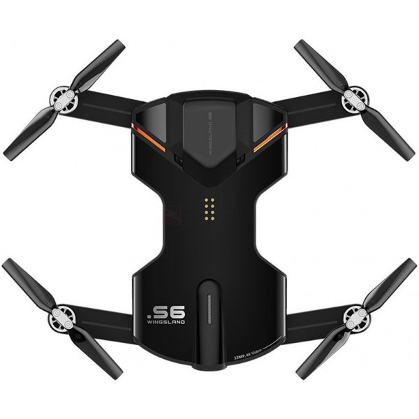 Фото - Квадрокоптер Wingsland S6 GPS 4K Pocket Drone (Black)