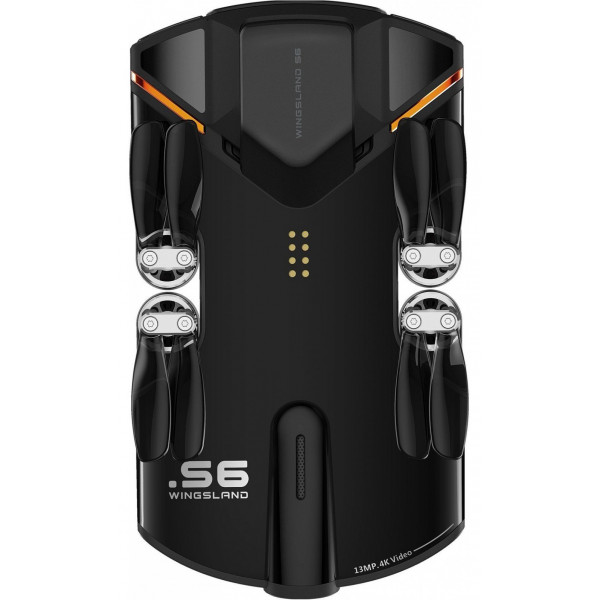 Фото - Квадрокоптер Wingsland S6 GPS 4K Pocket Drone (Black)