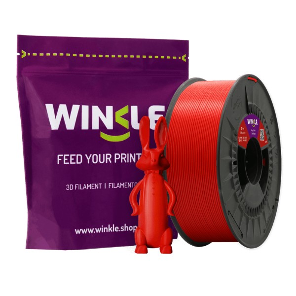 Фото - Нитка для PETG-картриджа WINKLE PETG 1.75 мм адски-красный (PET01000175ROJDIAWNK)