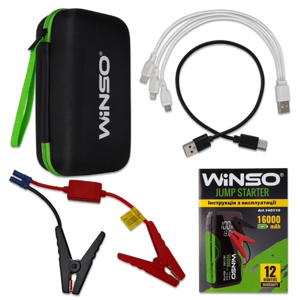 Фото - Пусковий пристрій Winso 16000mAh (140310)