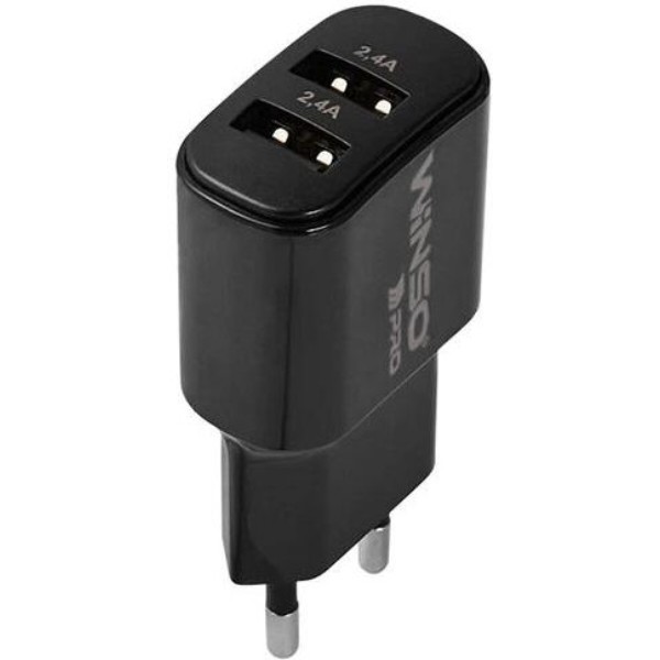 Фото - Мережевий зарядний пристрій Winso PRO 12W 2xUSB-A (220012)