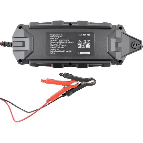 Фото - Пускозарядное устройство Winso PRO LCD 10A 12V 4-200Ah (139520)