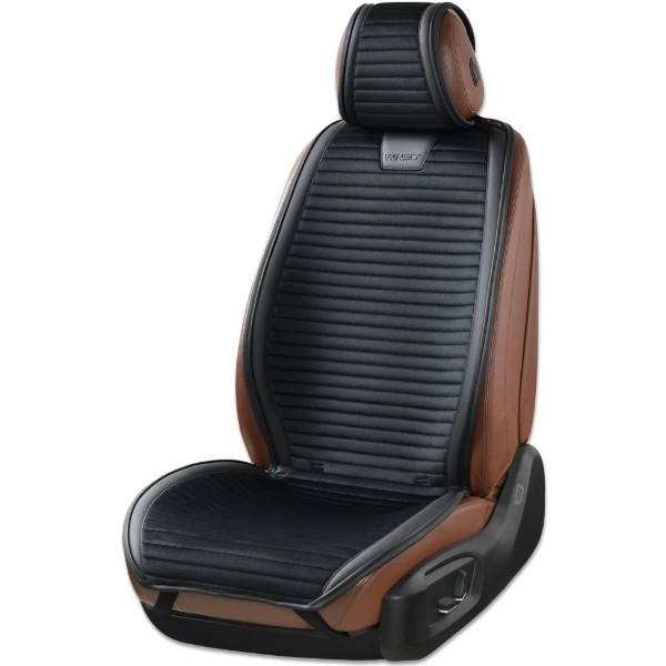 Фото - Комплект накидок на сидіння автомобіля Winso Pro СARRERA Black (400100)