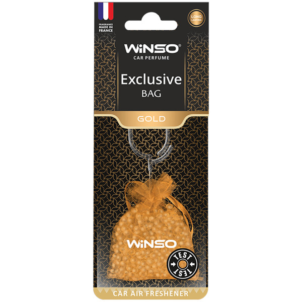 Фото - Ароматизатор для авто Winso AIR BAG Exclusive 20г Gold (530570)